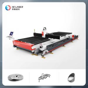Cheap HE Laser Sheet And Tube Laser Cutting Machine 3015 1500W 6kw  3KW Fiber Laser Cutting Machine for sale