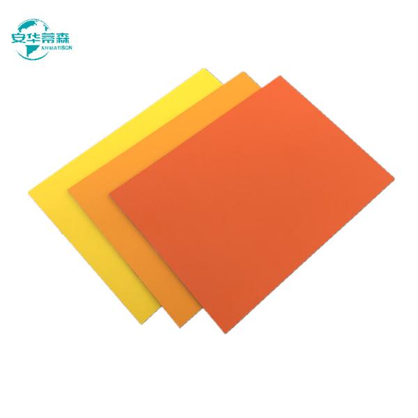 Solid Color ACP Exterior Wall Cladding PE PVDF Coating Glossy Exterior Composite Cladding