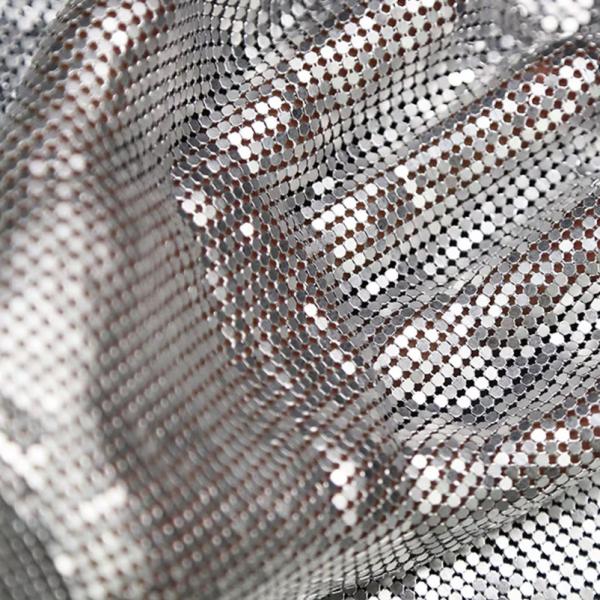 0.5mm Metal Woven Fabric Customized Lightweight For Decoration