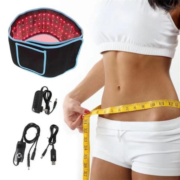660nm 850nm Red Light Therapy Belt for Pain Relief and Skin Care