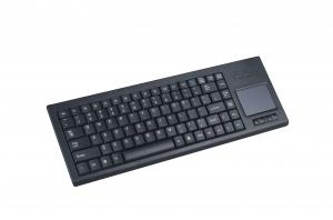 Cheap USB PS2 86 Keys Plastic Industrial Keyboard With Ruggedized Touchpad for sale