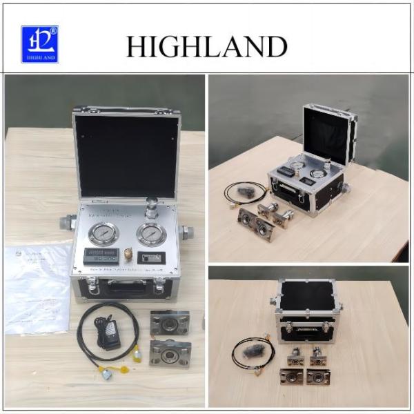 Digital Hydraulic Flow Gauge Hydraulic Pressure Test Kit Testing Hydraulic Systems