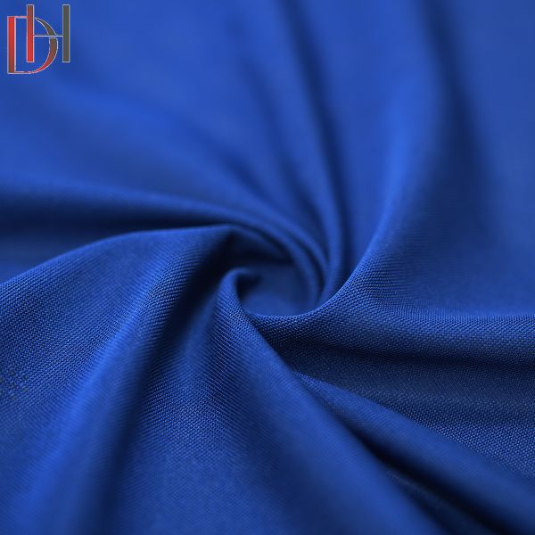 Shirt Anti UV Quick Dry Sporty Jacquard Fabric 100% Polyester Knitted Fabric