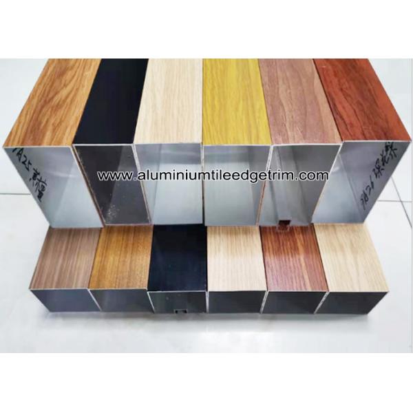 Celling System Aluminum Square Tubing With Anodised Or Powder Coating Color