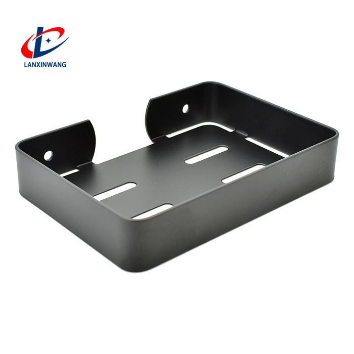 Wall Mounted Bathroom Metal Soap Holder Corrosion Resistant For Handwashing Area