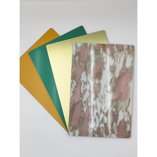 Regular Color Acp Plastic Sheet 6mm Thickness Signboard Doors Use