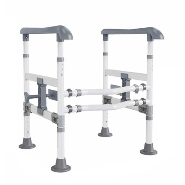 Adjustable Height Toilet Grab Bars Non Slip Stabilizer For Elderly And Disabled