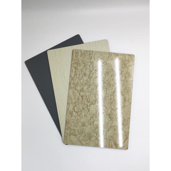 Stone Grain Exterior ACP Sheet  Panels Fireproof  Sign Board Type