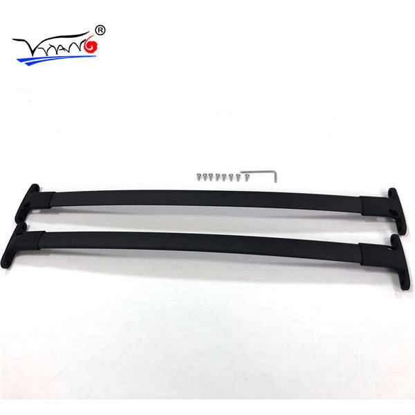 BLACK PLASTIC Roof Rack Cross Bars 2016 - 2019 B012 FOR FORD EXPLORER