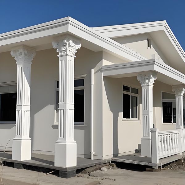 Home Exterior Window Sill Decoration Stucco Foam Trim High Density EPS Moulding Trim