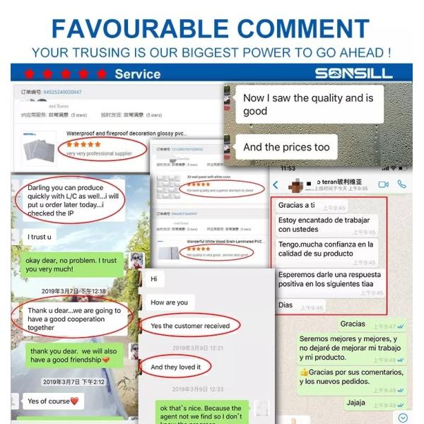 118mm - 200mm Polystyrene Wall Panel Interior Wall Cladding Easy Install