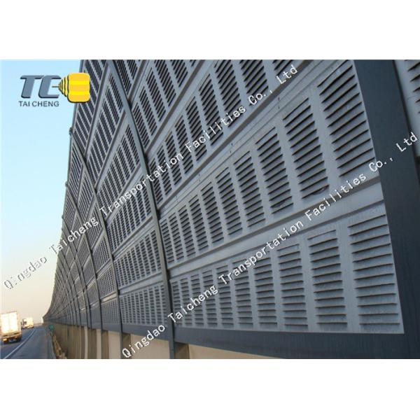 Recyclable Highway Noise Barrier Convenient Installation For Sound Insulation
