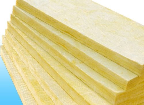 20-100kg/M3 Glass Wool Acoustic Panels High Temperature Insulation Board