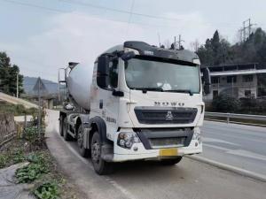 Cheap 2nd hand Howo Concrete Mixer Truck Diesel type 10M³ 371HP Power for sale