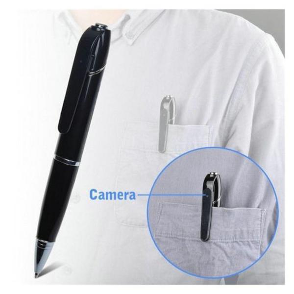 720P HD WIFI P2P Pen Spy Hidden Camera Covert Video Streaming Recorder Home Security Nanny Camera Remote Baby Monitor