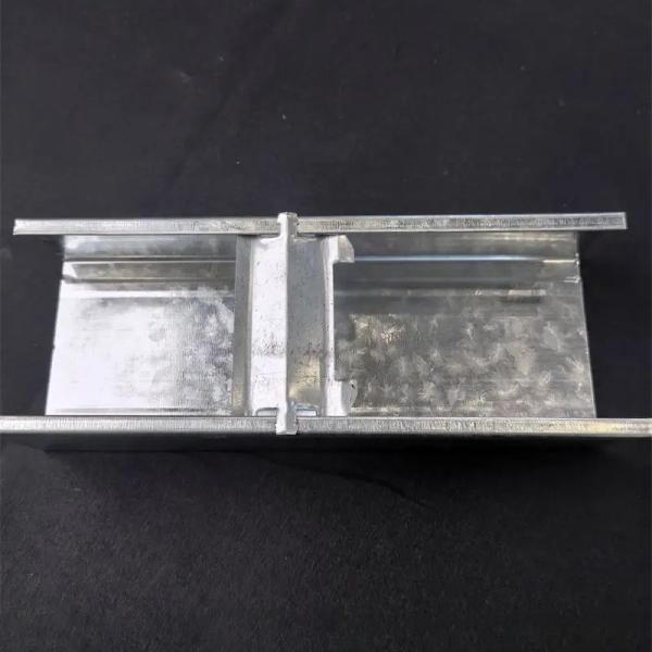 U Shaped Light Steel Keel 4 Meters Metal Stud Partition 0.6mm Thickness For Green Building Materials