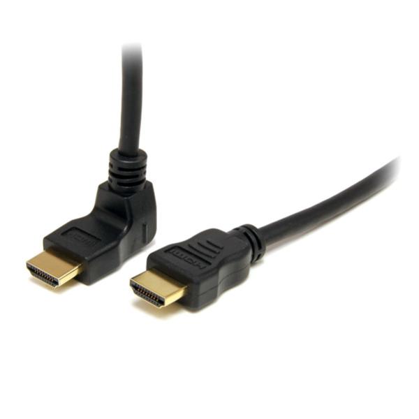 6 ft 90° Upward Angled High Speed HDMI Cable up angled HDMI monitor cable