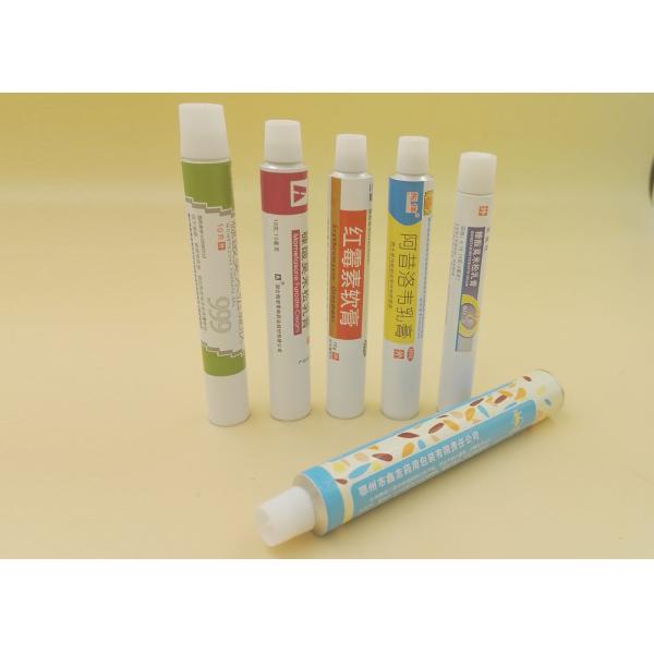 M9 Thread Aluminum Squeeze Tubes For Dermatologie Cream 120mm Length