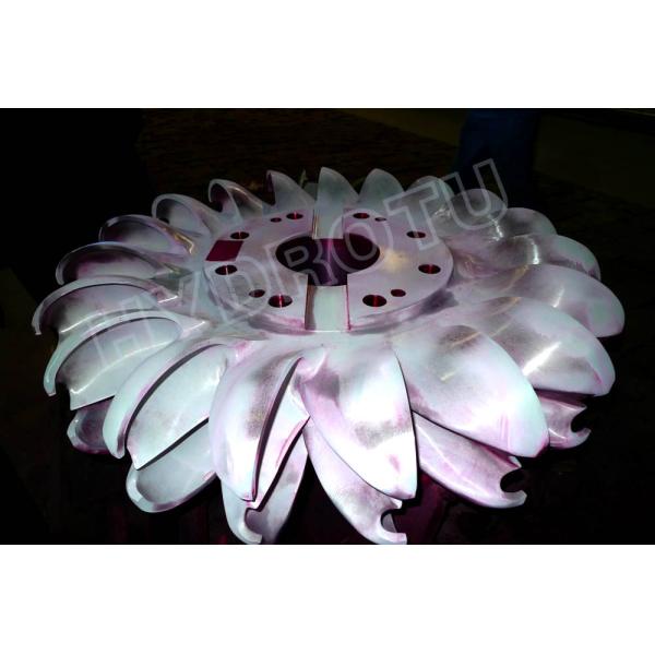 Forge CNC Machine stainless Steel Runner with Pelton Hydro Turbine / Pelton Water Turbine