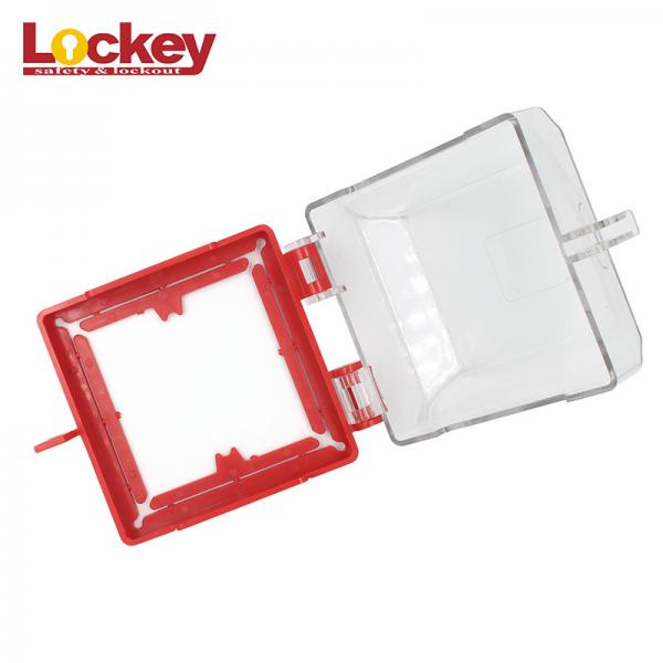 Transparent Electrical Lockout Devices Emergency Stop Button Lockout