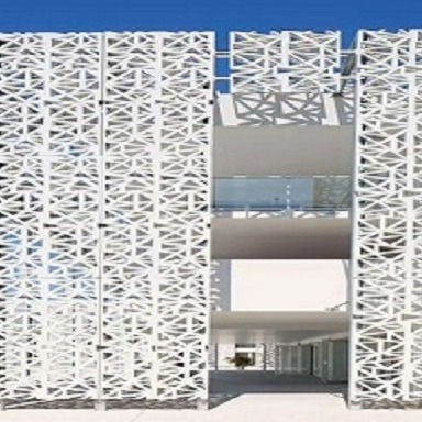 Distance 6mm Aluminum Perforated Sheet