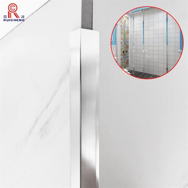 Wall Border L Shape Aluminium Trim Decorative Line Trim For Ceramic Protection