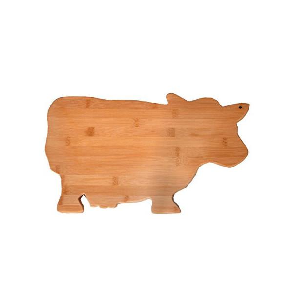 Custom Animal Shaped Bamboo Cutting Board