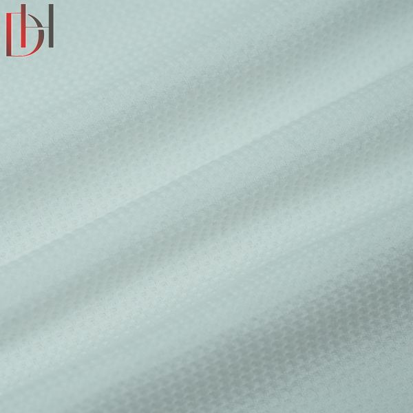 65% Polyester 35% Cotton Fabric Eco Friendly Breathable Stain Repellent Waffle Fabric