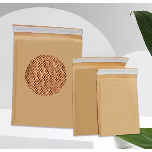 Customizable shockproof Honeycomb Paper Envelope Eco-Friendly Paper Bag For Posting