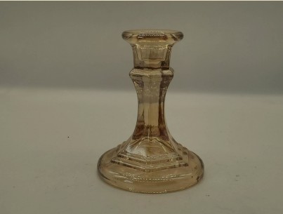 Amber color Candlestick Holders Taper Candle Holders for sale