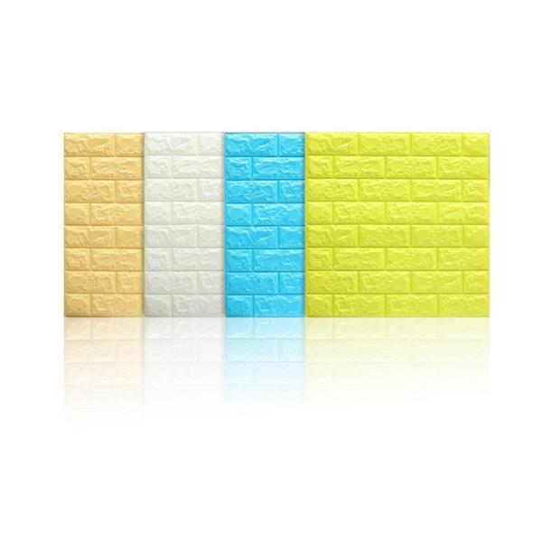 Waterproof Interior PE Foam Wallpaper Self Adhesive 3D Wallpaper