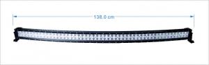 China 50inch curved light bar with mounts on sale