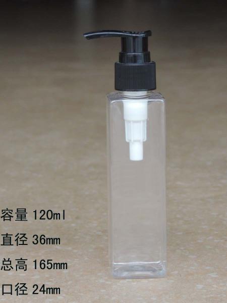 Quality 120ML Cube Cosmetic PET/HDPE Bottles With the scale Supplier Lotion bottle, Srew cap wholesale