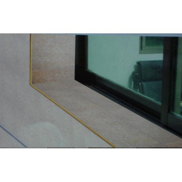 External Corner Aluminium Tile Edge Trim , Metal Edge Trim For Ceramic Tile 