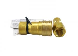Cheap 3000PSI Thread To Connect Tubular Valve Brass Coupling for sale