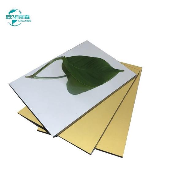 CE Certified 4mm PVDF Coating Mirror ACP for Interior Decoration