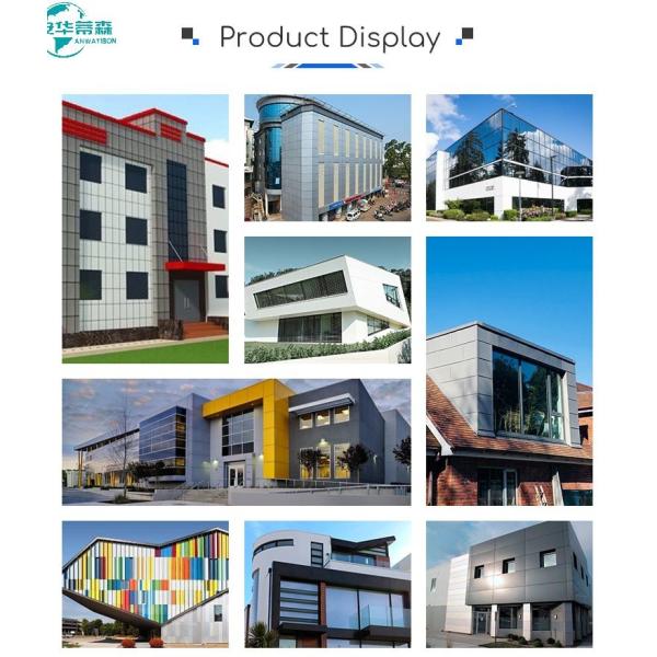 Solid Color B1 3mm Aluminium Composite Panel Building Material PE ACP