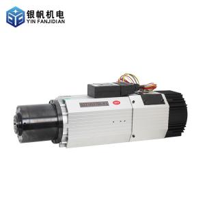 China ISO30 9kw CNC Spindle Motor with High Speed Automatic Tool Changer and Air Cooling on sale