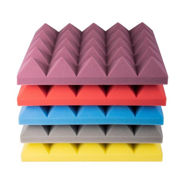Nontoxic Recycled Acoustic Foam Sheets , Odorless Noise Cancelling Foam Pads
