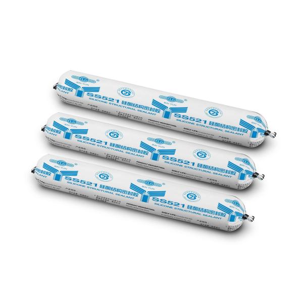 SS521 Neutral Curing 500ml Silicone Structural Sealant For Glazed Curtain Wall