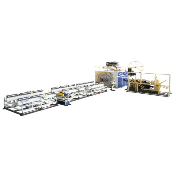 PE Structure Wall Spiral Plastic Pipe Extrusion Line Reliable Own Made Plate Mould