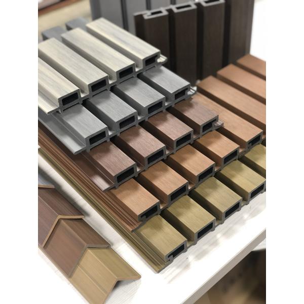 Co Extrusion Exterior WPC Wall Panel 219x26mm Outdoor Wall Panel