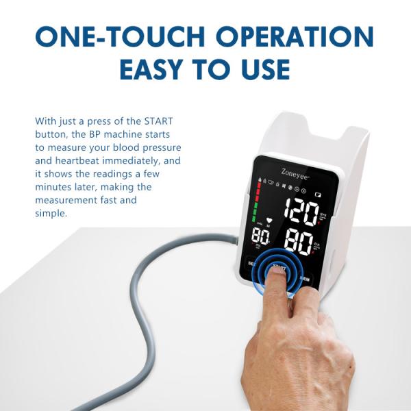 CE ISO Approved Digital Automatic Blood Pressure Monitor bp Machine Electric Blood Pressure Monitor