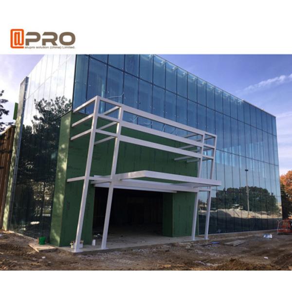 Building exterior reflective/Low-E glass facade aluminum curtain wall system