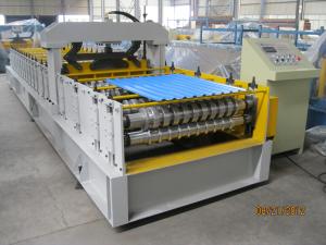 Cheap European Standard Cold Roll Forming Equipment 914mm Width , Roll Forming Machinery for sale