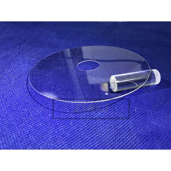 Military Sapphire Glass Window , Optical Window Glass 0.5 - 50 Mm Thickness