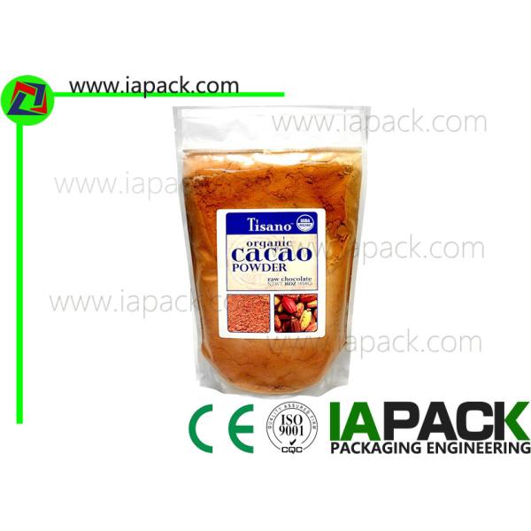 Matcha Green Tea Powder DoyPack Zip Pouch Packaging MachineRotary Fill and Seal With Auger Filler for Powder