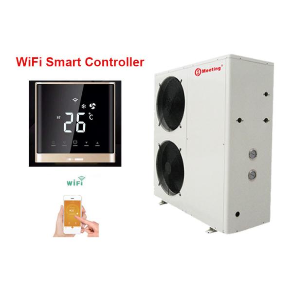 WIFI Smart Temperature Controller EVI Air Source Heat Pump Water Heater For Underfloor Heating