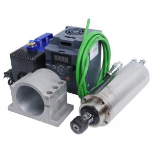 Cheap 2.2kw Water Cooled Spindle Motor for CNC Lathe Machine 220v80v Voltage Range for sale