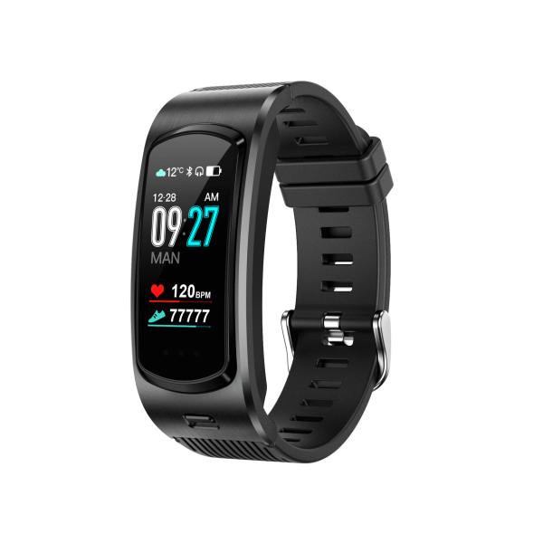BLE	Full Touch SmartWatch 90MAH Alarm Metal Parts Health Tracking Bracelet